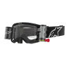 Brýle VISION 8 CORP ROLL-OFF WIDE VISION, ALPINESTARS (černá, čiré plexi a roll-off systém) 2025