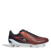 adidas Adizero RS15 Soft Ground Rugby Boots Blk/Slv/Red 14.5 (50.7)