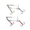 Savage Gear Systém pro Nástrahu Carbon49 Corkscrew Double Stinger veľ.2