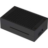Joy-it rb-AlucaseP4+01B SBC skriňa Raspberry Pi® hliník čierna; rb-AlucaseP4+01B