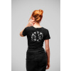 Mosquito Bites Tričko Jin Jang Dámske Farba: Čierna (Black), Veľkosť: XS, Grafika: Vzadu (Back)