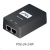 UBNT POE-24-24W [PoE adaptér 24V/1A (24W), vč. napájecího kabelu] POE-24-24W(EU)