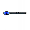 Brýle IMX SAND BLACK MATT/BLUE - Sklo BLUE IRIDIUM + CLEAR (2 náhradní skla)