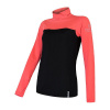 Dámska funkčná mikina SENSOR Coolmax Thermo black/coral XL