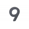 Richter Czech Hliníkové číslo v „3D“ prevedení so štruktúrovaným povrchom RICHTER RN.100LV.9.AL.AM