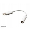 Akasa AK-CBCA27-10WH USB Type-C/jack audio adaptér