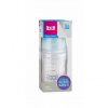 LOVI sklenená fľaša Botanic Blue 150 ml