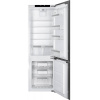 Smeg vstavaná kombinovaná chladnička / 140 W / 2-dverová / 214 kWh/rok / 178 cm (V) / 187+61 l / biela