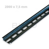 ELCON DIN lišta perforovaná 2000x7,5mm (DIN35/2P)