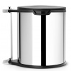 Brabantia Vstavaný kôš 15L De Luxe Lesklá oceľ
