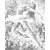 ZUTY Bodkovanie - KRÁSNA BALETKA VO FARBÁCH Rámovanie: vypnuté plátno na rám, Rozmer: 80x100 cm