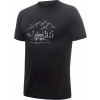 SENSOR MERINO ACTIVE PT VAN LIFE pánské triko kr.rukáv černá - L