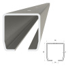 C profil MEDIO 98 x 98 x 5 x 2000 mm s otvormi, pozinkovaný
