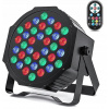 DISKOTÉKOVÝ SCÉNICKÝ REFLEKTOR 36 LED OSVETLENIE NA PÁRTY RGB DMX + DIAĽKOVÉ OVLÁDANIE