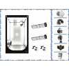 Optimalgrow: kompletný growbox Hydroshoot 120 + 2x SANSI Reflektor 200W