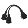 Redukcia OBD2 9-pinový J1939 a 6-pinový J1708 MECHANICKÝ KÁBEL 8 - SIXTOL