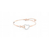 Swarovski náramok sa trblietavým príveskom Infinity 5518869