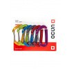 Súprava karabín Ocun Hawk Wire 6-pack - red/blue/green