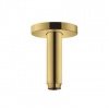 Hansgrohe Príslušenstvo - Prívod od stropu S 10 cm, leštený vzhľad zlata 27393990