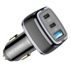 BlitzWolf BW-BC4 115W 3-portová nabíjačka do auta USB PD