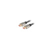 LANBERG Ultra High Speed HDMI 2.1 kabel, 48 Gbps, délka 0,5m, černý, zlacené konektory CA-HDMI-30CU-0005-BK
