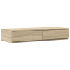zahrada-XL Zásuvky pod posteľ Sonoma Dub 100x36,5x16,5 cm z Drevotrieskovej dosky 866909