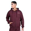Pánska mikina GymBeam Relay Zip Hoodie Fig L