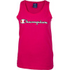 Champion TANK TOP ružová,biela Dámske tielko XS