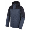 Pánska hardshellová bunda Husky Nickin M anthracite/black M