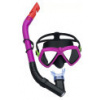 KUBIsport 05-P24070K-RU Potápačská sada juniorká DOMINATOR (okuliare + šnorchel) ružové