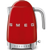 SMEG KLF04RDEU rychlovarná konvice s variabilní teplotou červená