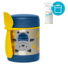 SKIP HOP Zoo Termoska na jedlo s lyžičko/vidličkou Netopier 325 ml, 3+ + AQUAINT 500 ml VP-F141568