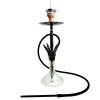Vodná fajka Kaya Shisha INOX Carbonia Gun 4S