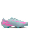Nike Zoom Mercurial Vapor 16 Academy Firm Ground Football Boots Grey/Pink 6 (39)