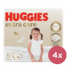 4x HUGGIES® Plienky jednorázové Extra Care 5 (12-17 kg) 28 ks VP-F178445