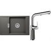 Set Schock S5-7 (dřez Mono D-100XS Silverstone + baterie SC-540.120 Silverstone)
