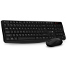CONNECT IT Set Klávesnice+myš OfficeBase Wireless Combo, bezdrátová, černá CKM-4500-CS