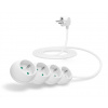 CONNECT IT prodlužovací kabel 230V, 3 zásuvky, 1,5 m, bez vypínače (bílý) CI-1319
