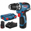 Bosch Náradie - 12V AKU vŕtací skrutkovač, 2x aku 3,0 Ah Li-Ion, nabíjačka 06019H3001