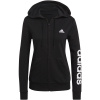 DÁMSKA BLUZA ADIDAS ESSENTIALS LINEAR FUL ZIPP HOODIE ČIERNA GL0791 r S