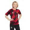 Detské tričko adidas Performance Manchester United červená farba, vzorované, JP3235 128