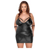 Cottelli Bondage Matte Look Short Dress