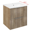 Sapho CIRASA STRIP umývadlová skrinka 48x54x39cm, dub alabama CR492-2322
