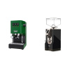 Gaggia New Classic EVO, green + Eureka Mignon Turbo, CR black