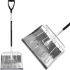 Odhrňovač ALUMAX S, 500x375/1505 mm, lopata na sneh, s držadlom, odhŕňač, gumová lišta, ALU násada, mix farieb, ZMONTOVANÝ