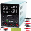 DVOJKANÁLOVÝ LABORATÓRNY ZDROJ Techrebal SPS-3010-2KD 30V 10A 60V 5A