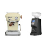 Ascaso Dream PID, Sweet Cream + Eureka Atom 60, black