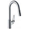 Hansgrohe Focus M42 kuchynská batéria stojánková chrómová 71820000