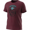 Dynafit Graphic Co Burgundy Horizon Pánske Trička Veľkosť 48