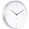 Designové nástěnné hodiny 5681WH Karlsson 38cm